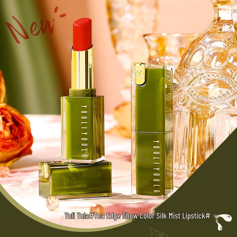 Yuli Yula Tea Color Silk Mist Lipstick: Waterproof, Non-drying, Moisturizing, Easy Application, Long-lasting, Genuine Whitening.
Yuli Yula Tea Color Silk Mist Lipstick: Waterproof, Non-drying, Moisturizing, Easy Application, Long-lasting, Genuine Whitening.