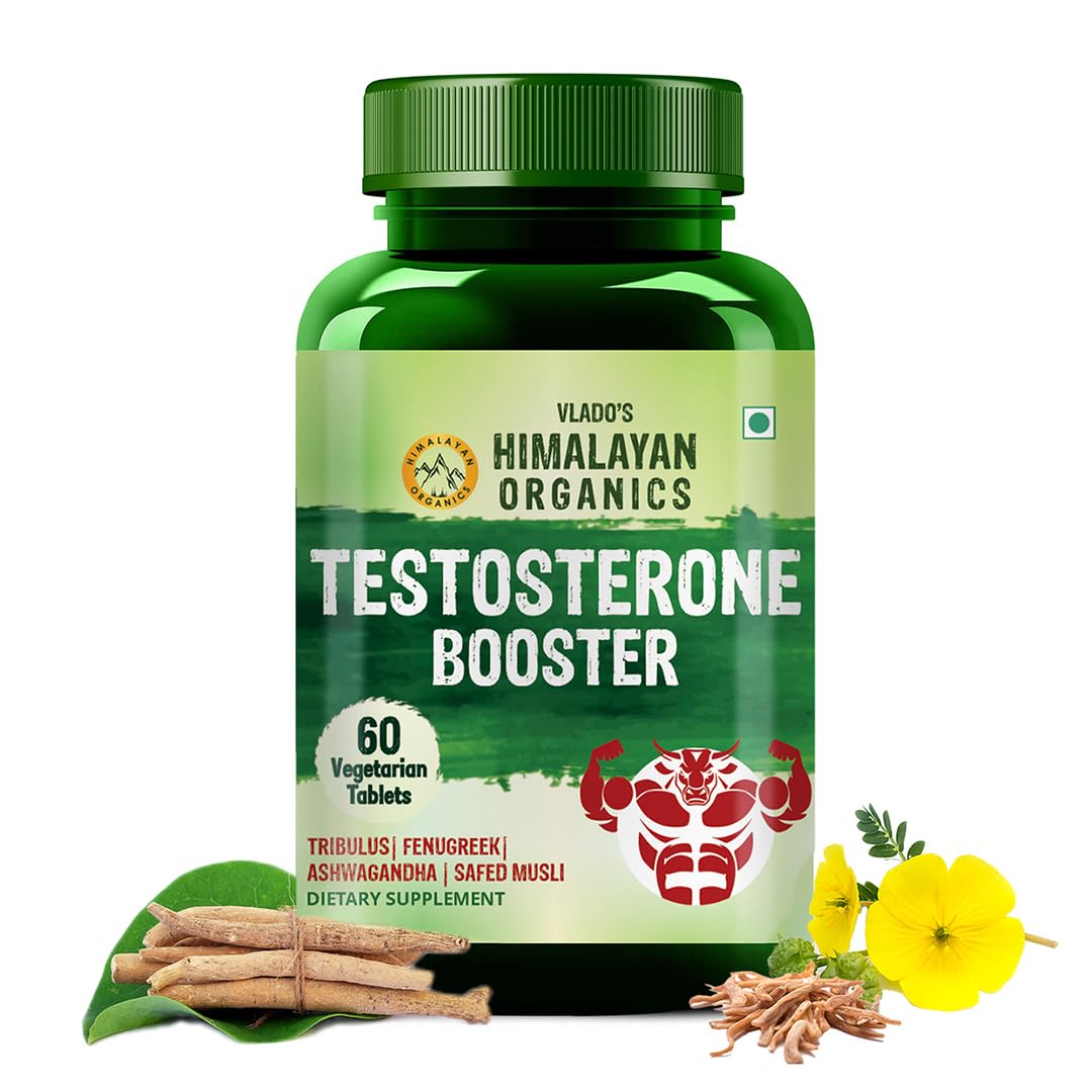 HIMALAYAN ORGANICS Vlado s Testosterone Booster Ayurvedic Male Vitality Stamina Support 60 Veg Tablets
HIMALAYAN ORGANICS Vlado s Testosterone Booster Ayurvedic Male Vitality Stamina Support 60 Veg Tablets