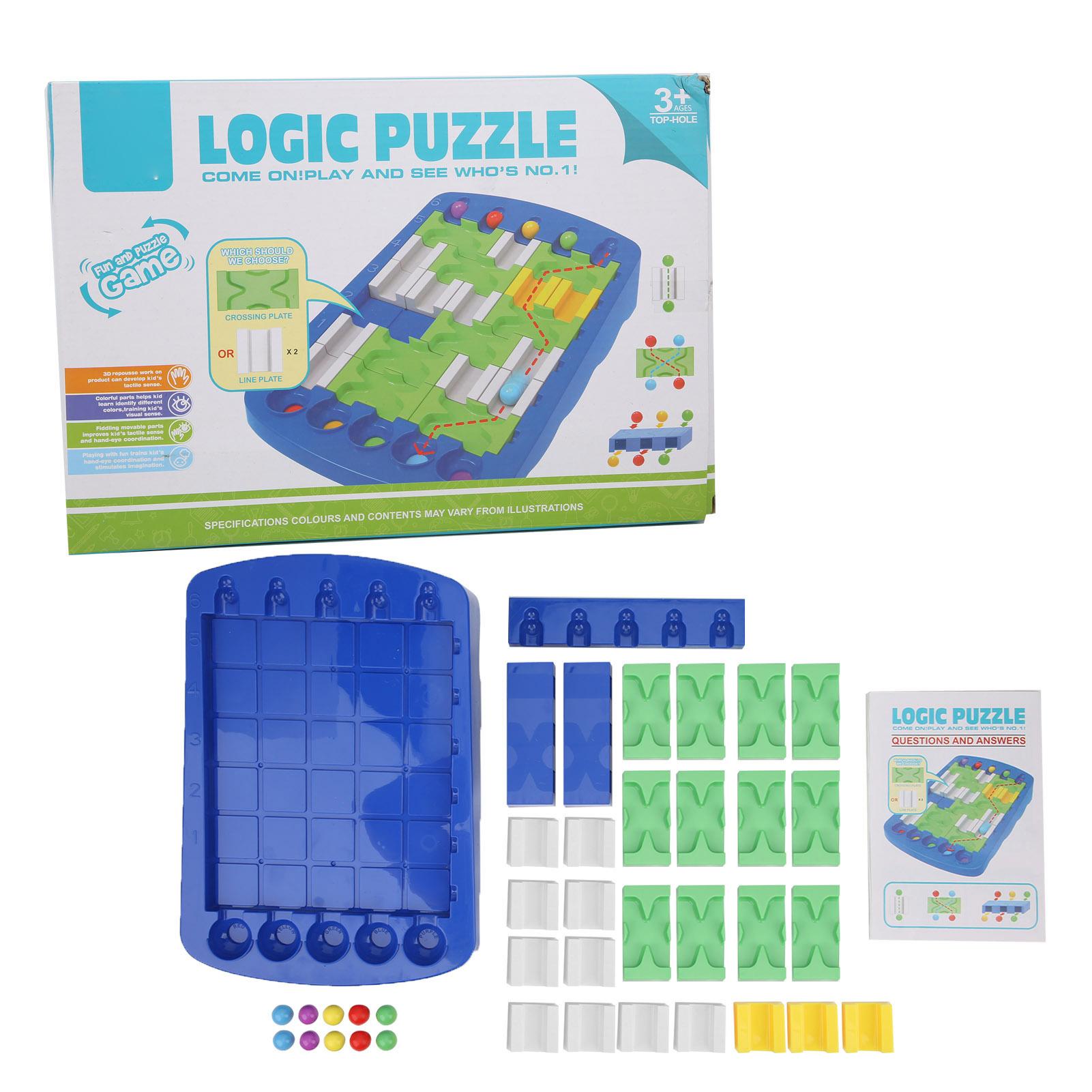 Logical Thinking Puzzle DIY Maze Puzzle Toy Children Kid Toddler Educational Toy GameLogical
Logical Thinking Puzzle DIY Maze Puzzle Toy Children Kid Toddler Educational Toy GameLogical