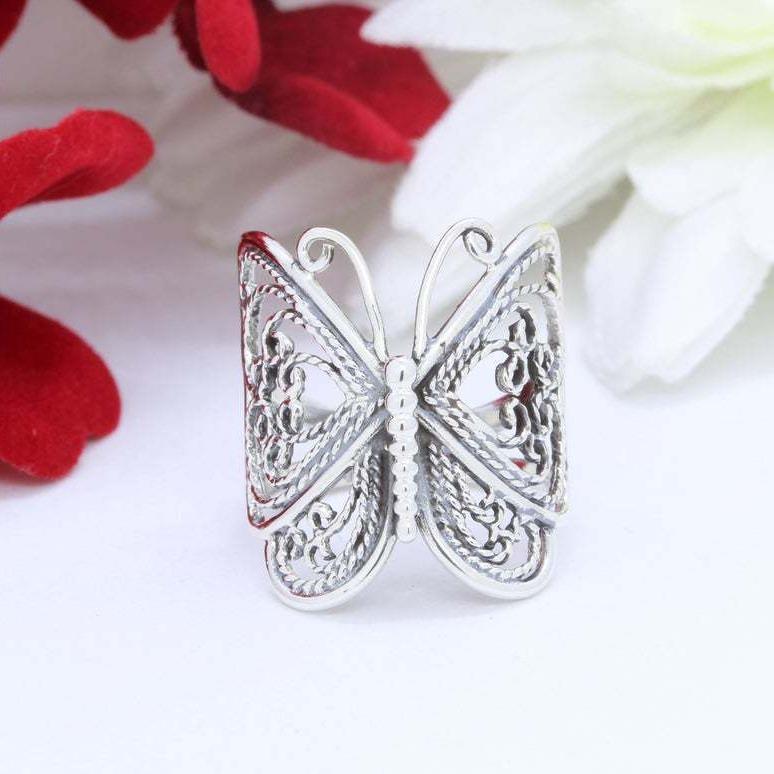 Ladies Butterfly Shape Crystal Adjustable Rings Jewelry one size
Ladies Butterfly Shape Crystal Adjustable Rings Jewelry one size