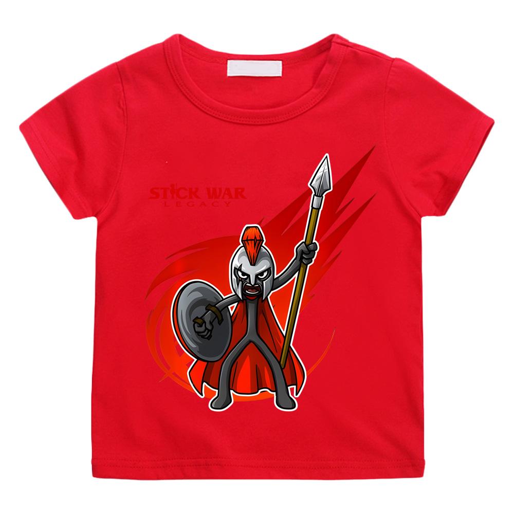 Stick War-Spartan General Atreus T-shirt High Quality Cartoon Print Trend 100%Cotton T-shirt Sleeve Boy/girl Round Neck T Shirt Anime T-shirt Cute Top 100 червоний
Stick War-Spartan General Atreus T-shirt High Quality Cartoon Print Trend 100%Cotton T-shirt Sleeve Boy/girl Round Neck T Shirt Anime T-shirt Cute Top 100 червоний