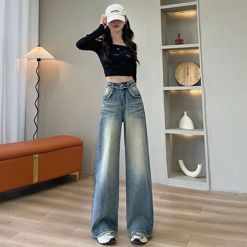 Women s Spring and Autumn New High-waist Loose Slim Small Mopping Straight Trousers XXL
Women s Spring and Autumn New High-waist Loose Slim Small Mopping Straight Trousers XXL