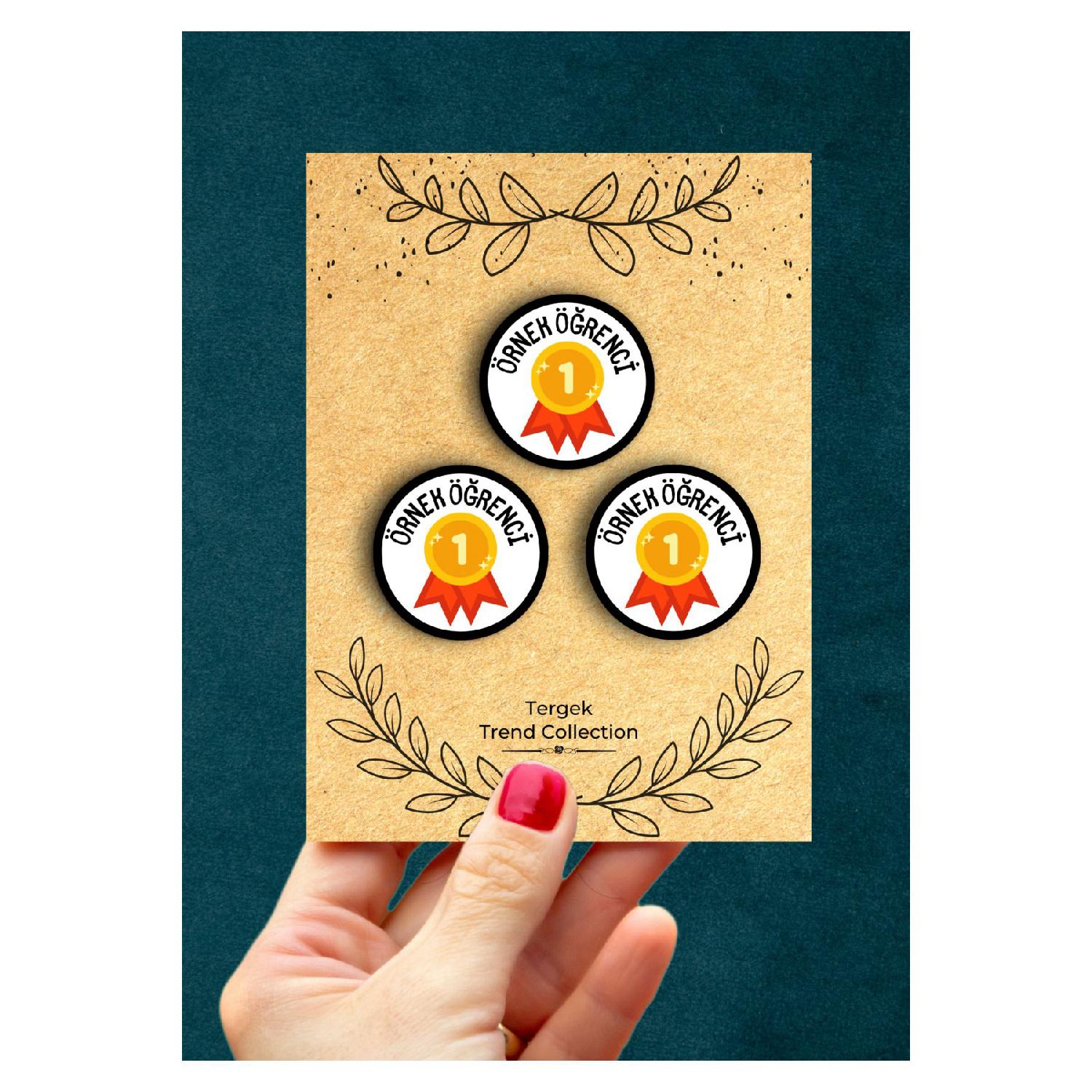 Example Student First Bow 3-piece Badge, Teacher Student School Class Award Bag Collar
Example Student First Bow 3-piece Badge, Teacher Student School Class Award Bag Collar