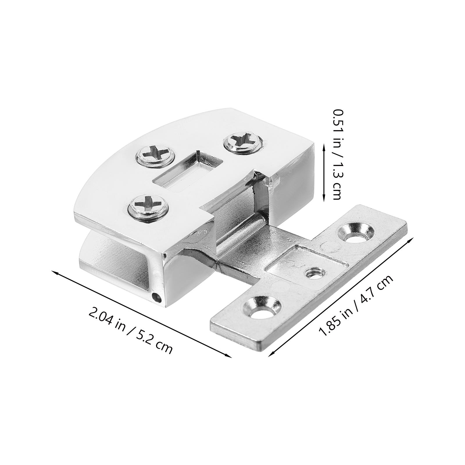 4Pcs Punch Free Glass Hinges Shower Door Cabinet Hardware Stainless Steel Clamp Accessories Bathroom Shower Door Hinge Glass срібний
4Pcs Punch Free Glass Hinges Shower Door Cabinet Hardware Stainless Steel Clamp Accessories Bathroom Shower Door Hinge Glass срібний