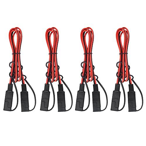 WMYCONGCONG 1M 18AWG SAE to SAE Extension Cable Quick Disconnect Wiring Harness SAE Power Connector Cable with Dust Caps Panel Battery Charging C
WMYCONGCONG 1M 18AWG SAE to SAE Extension Cable Quick Disconnect Wiring Harness SAE Power Connector Cable with Dust Caps Panel Battery Charging C