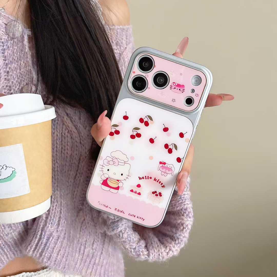 Cartoon Cherry Cat iPhone 15/14, 17/16 Pro Max Case Cover for iPhone 14
Cartoon Cherry Cat iPhone 15/14, 17/16 Pro Max Case Cover for iPhone 14