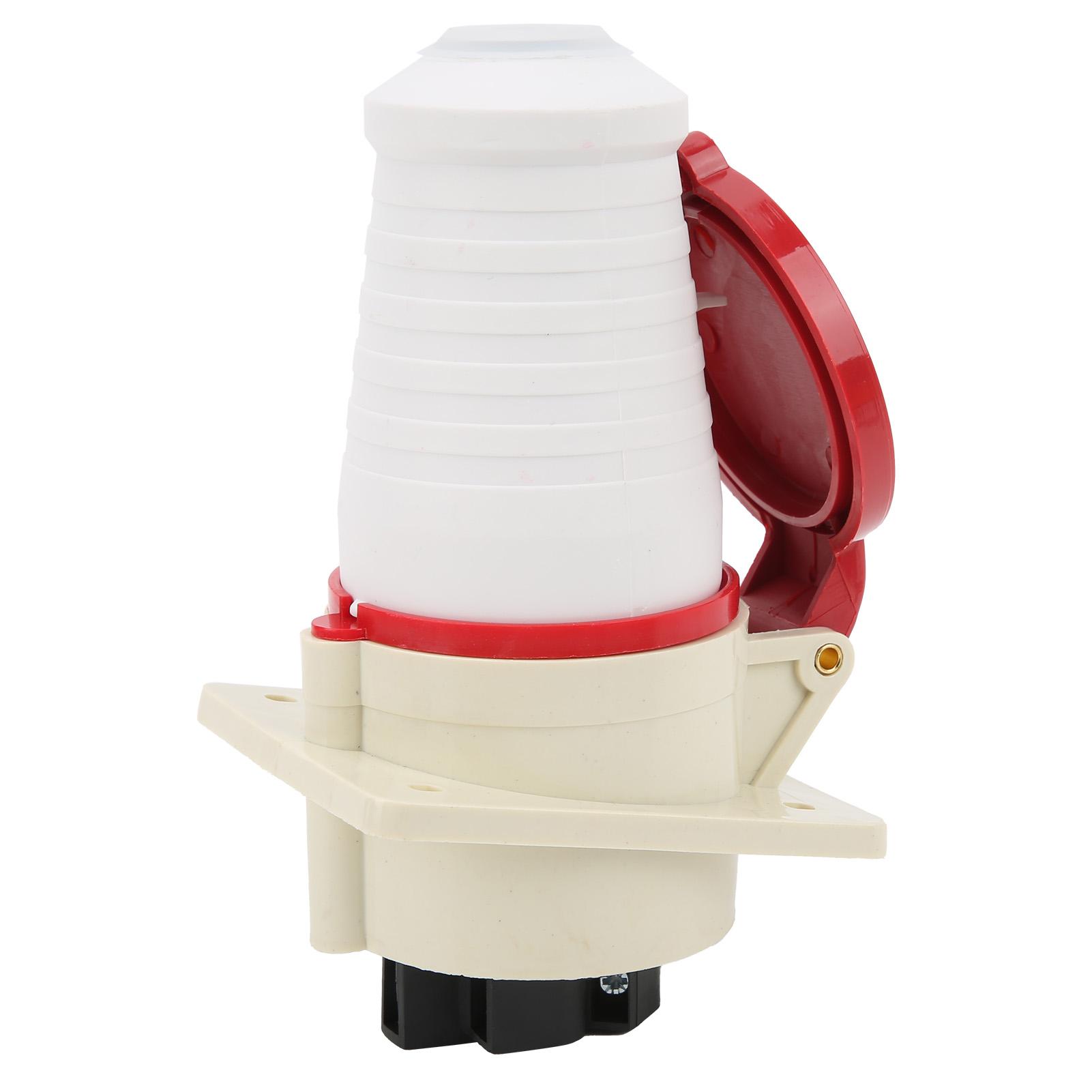 Industrial Plug Embedded Socket Set 5Pin 3Phase 380415V 32A 3P+N+E IP44 Insulated Shell 6h Mounted
Industrial Plug Embedded Socket Set 5Pin 3Phase 380415V 32A 3P+N+E IP44 Insulated Shell 6h Mounted