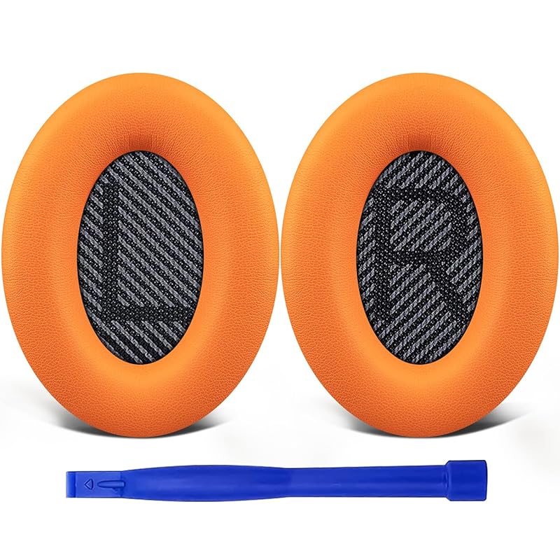 SoloWIT ear pads ear cushion for replacement for Bose QuietComfort 35 & 35ii(QC35 Compatible with QC35ii) Applies to headphones headphone pad sound
SoloWIT ear pads ear cushion for replacement for Bose QuietComfort 35 & 35ii(QC35 Compatible with QC35ii) Applies to headphones headphone pad sound