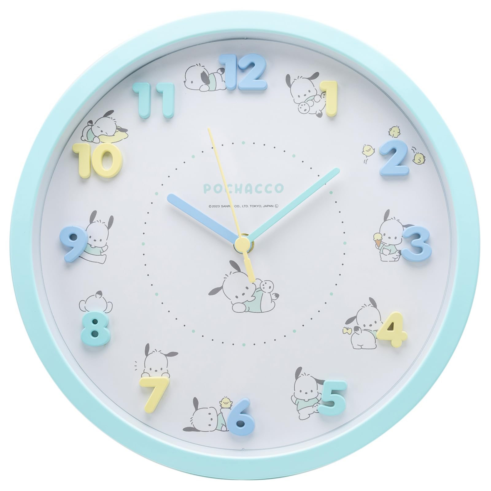 Tsujiseru Sanrio Wall Clock Mint Green Diameter 30cm Analog Silent Continuous Second Hand Pochacco 2926238 м ята зелений колір
Tsujiseru Sanrio Wall Clock Mint Green Diameter 30cm Analog Silent Continuous Second Hand Pochacco 2926238 м ята зелений колір