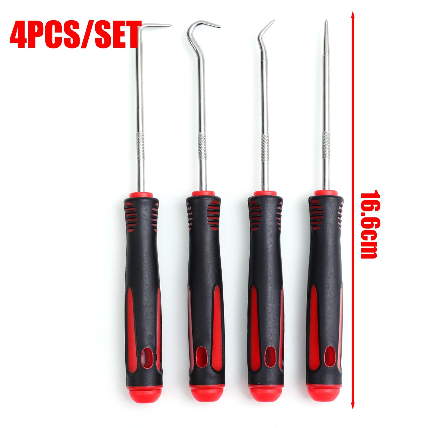 Car Auto Vehicle Oil Seal Screwdrivers Set O-Ring Seal Gasket Puller Remover Pick Hooks Tools Sealing Repair Accessories 4Pcs красный
Car Auto Vehicle Oil Seal Screwdrivers Set O-Ring Seal Gasket Puller Remover Pick Hooks Tools Sealing Repair Accessories 4Pcs красный