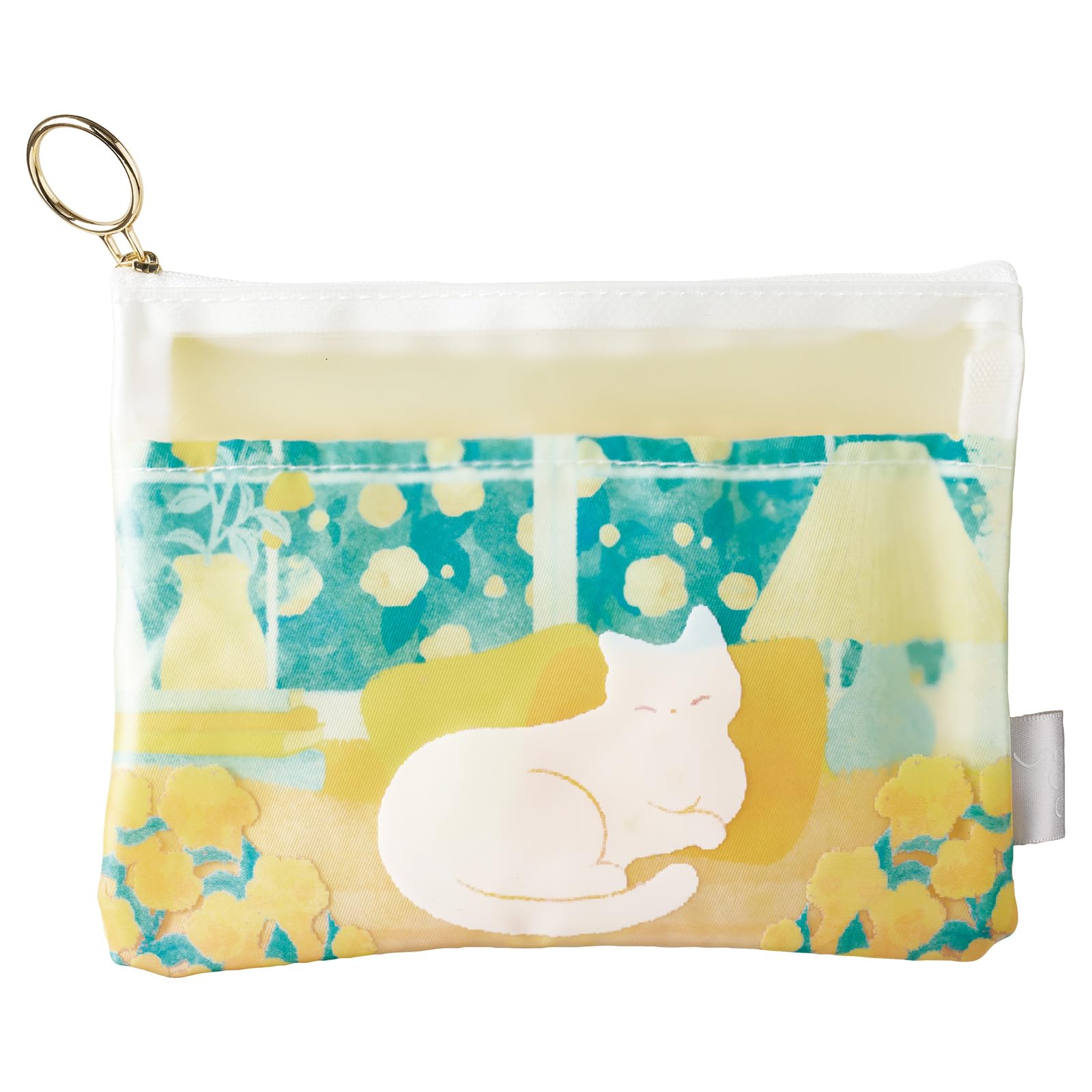 Maruai Pouch SUU Miyashita Kazu Cat by the Window PO-SU101
Maruai Pouch SUU Miyashita Kazu Cat by the Window PO-SU101