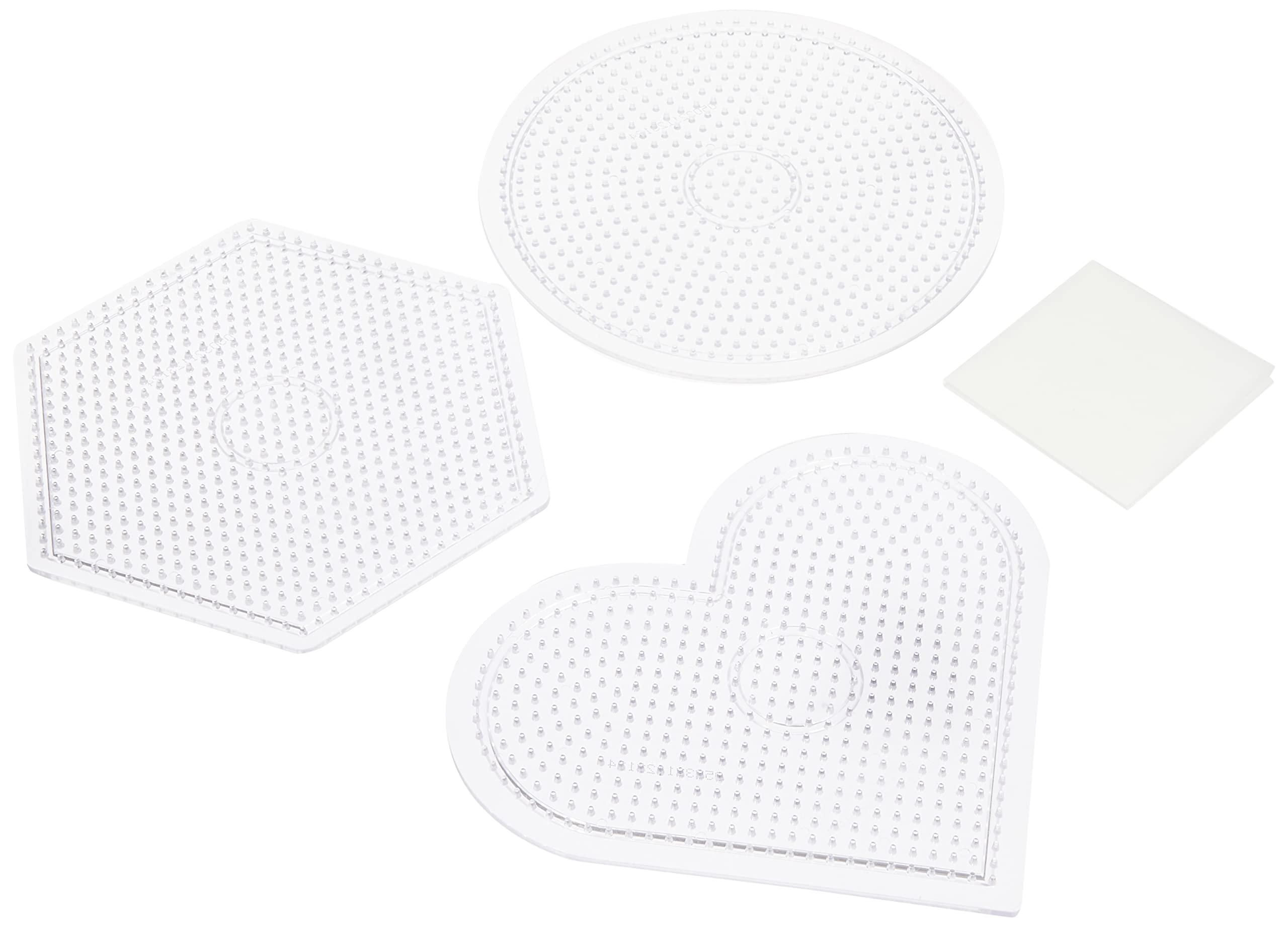 Kawada Perler Beads Transparent Plate L (Heart, Rock, Circle) 80-26059
Kawada Perler Beads Transparent Plate L (Heart, Rock, Circle) 80-26059