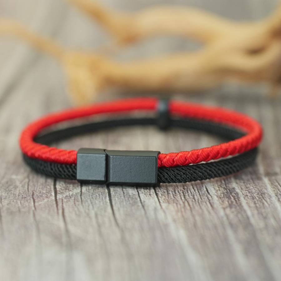 Noter Trendy Bicolor Wrap Bracelet For Men A Grade Keel String No Pilling No Fading 5 Colors Available Versatile Accessories червоний
Noter Trendy Bicolor Wrap Bracelet For Men A Grade Keel String No Pilling No Fading 5 Colors Available Versatile Accessories червоний