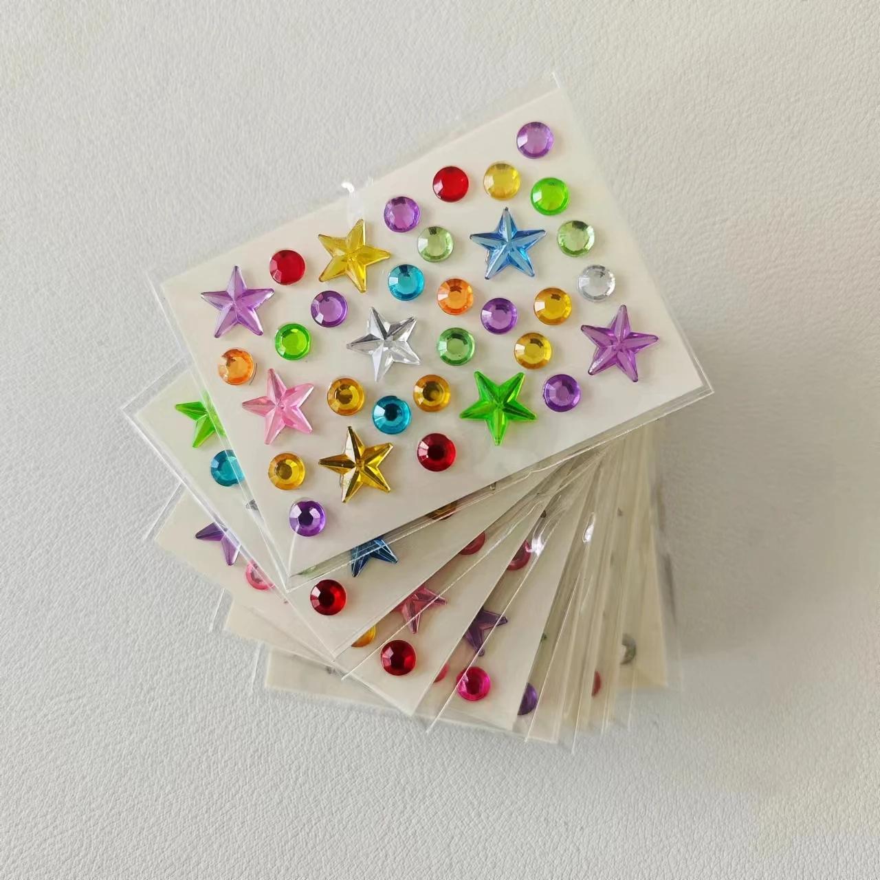 10 pieces of Mini Heart Diamond sticker Plum Blossom Star color acrylic flower sticker make-up eye patch children
10 pieces of Mini Heart Diamond sticker Plum Blossom Star color acrylic flower sticker make-up eye patch children