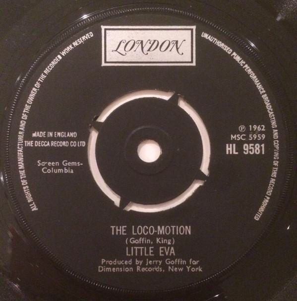 7inch Record LITTLE EVA - The Loco-Motion HL9581 London Records 1972 UK Rock Used
7inch Record LITTLE EVA - The Loco-Motion HL9581 London Records 1972 UK Rock Used