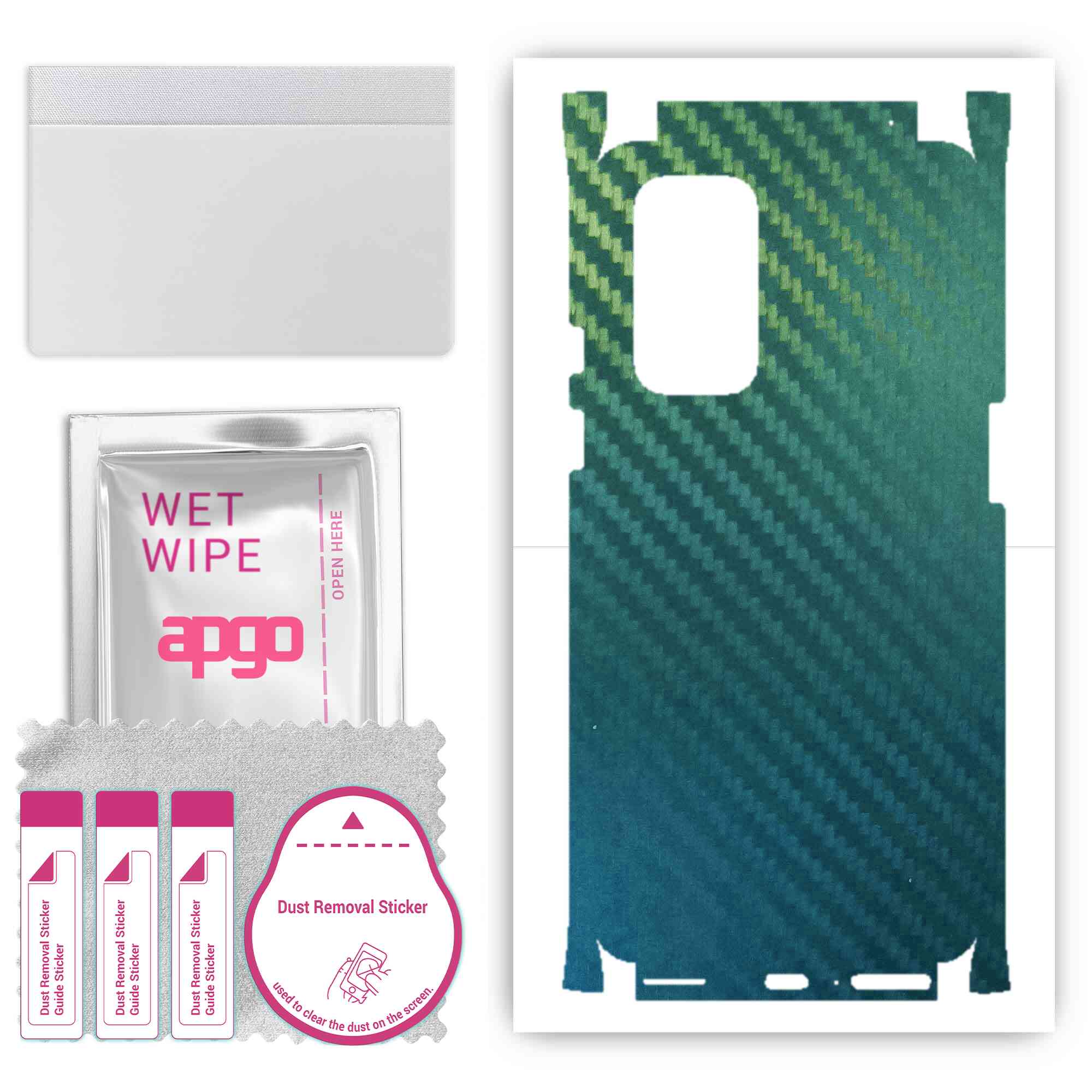 apgo Protective Skin Sticker for the back+sides compatible with OnePlus 9, Full Wrap Film, Foil, Vinyl - Pattern Carbon Chameleon CAKA1
apgo Protective Skin Sticker for the back+sides compatible with OnePlus 9, Full Wrap Film, Foil, Vinyl - Pattern Carbon Chameleon CAKA1