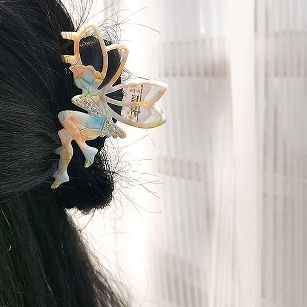Rhinestone Wing Elf Hair Clip Acetic Acid Shark Clip Creative Angel Butterfly Hair Claw Girl
Rhinestone Wing Elf Hair Clip Acetic Acid Shark Clip Creative Angel Butterfly Hair Claw Girl