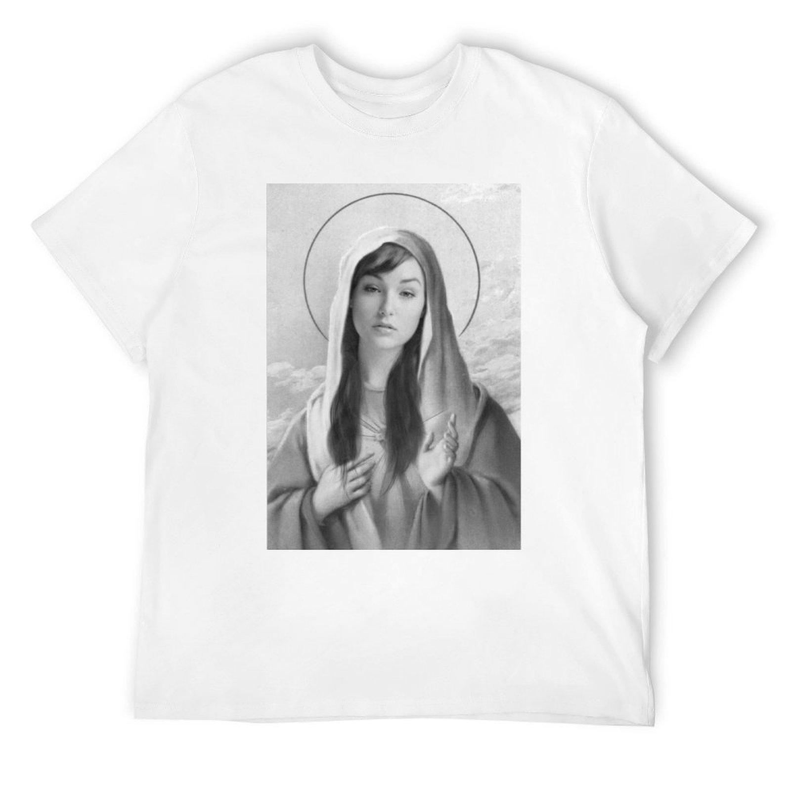 Virgin Mary Sasha Gray Black and White Patterned Printed TShirt Patterned Shirt Anime Clothing Unisexs TShirt 4XL
Virgin Mary Sasha Gray Black and White Patterned Printed TShirt Patterned Shirt Anime Clothing Unisexs TShirt 4XL