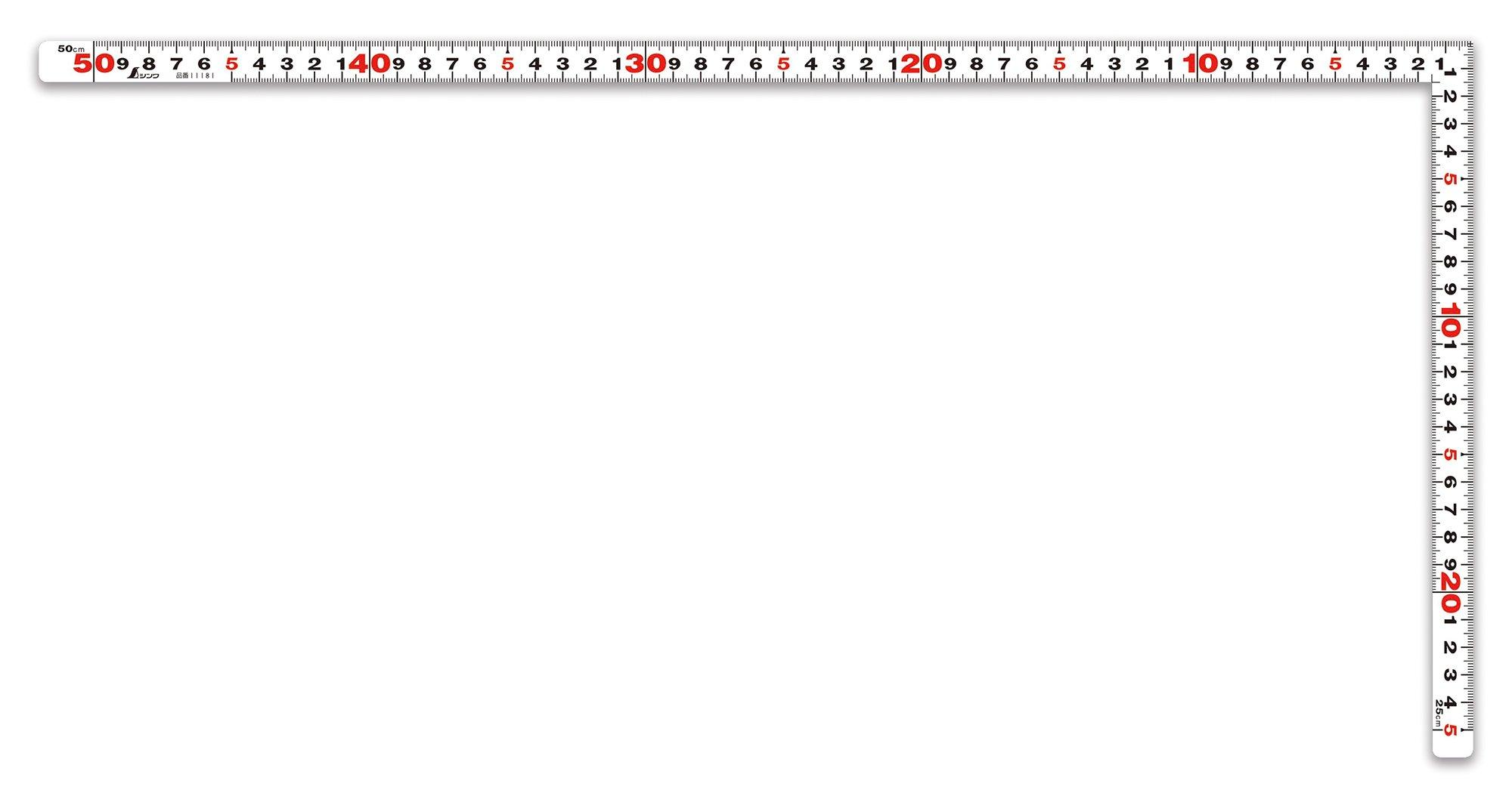 Shinwa Sokutei Curved Ruler Flat Pita White shaku 5 sun Combined scale 11181 50cm/1 білий
Shinwa Sokutei Curved Ruler Flat Pita White shaku 5 sun Combined scale 11181 50cm/1 білий