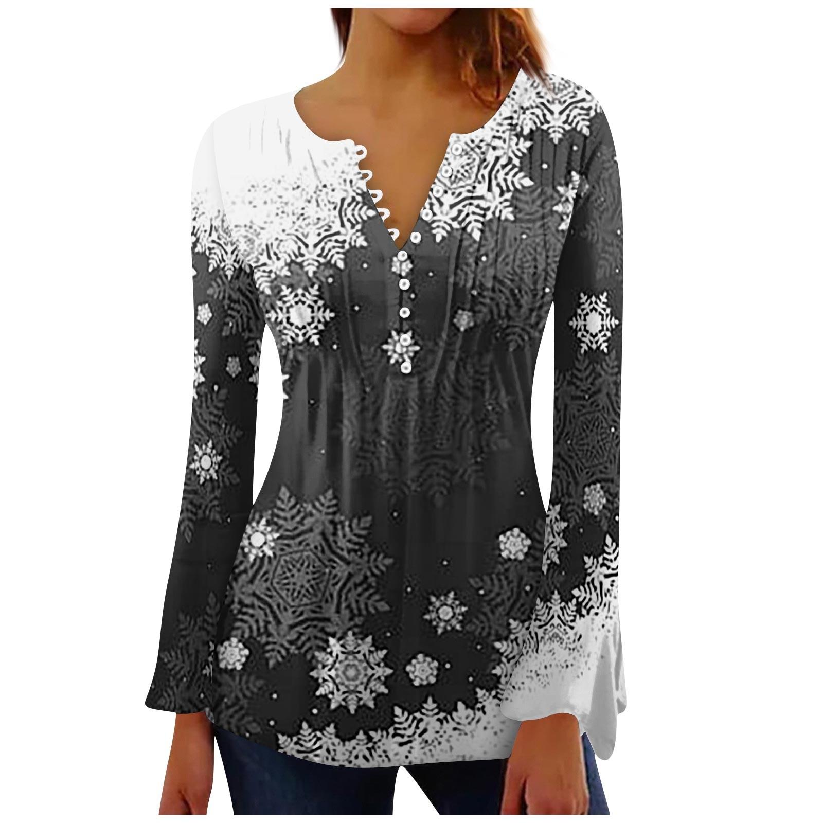 Women s Printed Bell Sleeve Button Collar Button Print Long Sleeve Holiday Basics Tunic Slim Top Print Ethnic Top Summer T-Shirt XL червоний
Women s Printed Bell Sleeve Button Collar Button Print Long Sleeve Holiday Basics Tunic Slim Top Print Ethnic Top Summer T-Shirt XL червоний