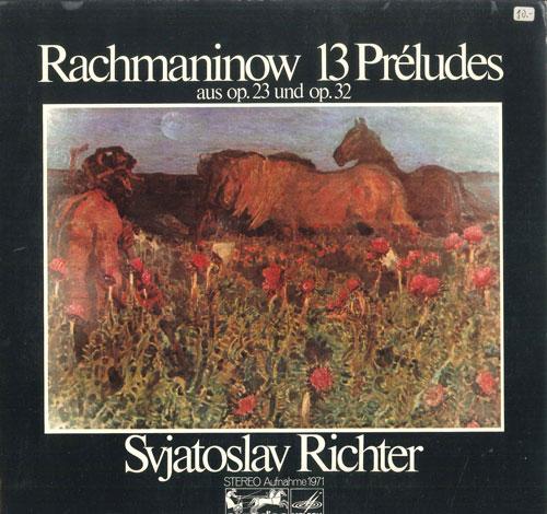 LP Record SVJATOSLAV RICHTER - Rachmaninow 13 Preludes Aus Op23 & 62535 MELODIA -EURODI 1973 Germany Classical Used
LP Record SVJATOSLAV RICHTER - Rachmaninow 13 Preludes Aus Op23 & 62535 MELODIA -EURODI 1973 Germany Classical Used