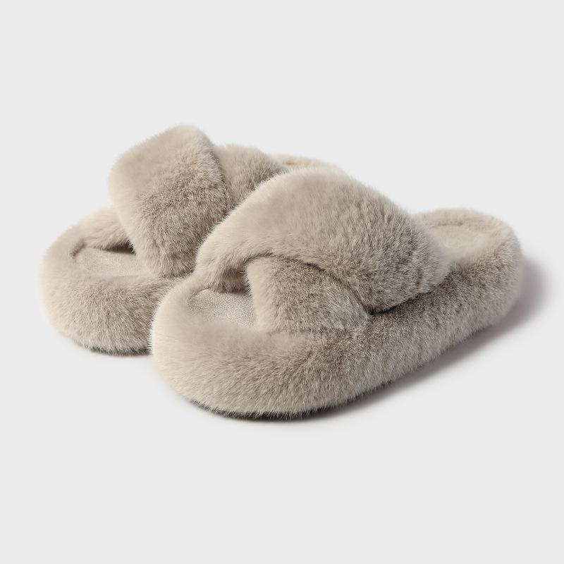 5Cm thick-soled fluffy shoes wear non-slip fashion cross slippers winter household fluffy slippers home cotton slippers 40/41 (recommended for 39/40 feet)
5Cm thick-soled fluffy shoes wear non-slip fashion cross slippers winter household fluffy slippers home cotton slippers 40/41 (recommended for 39/40 feet)