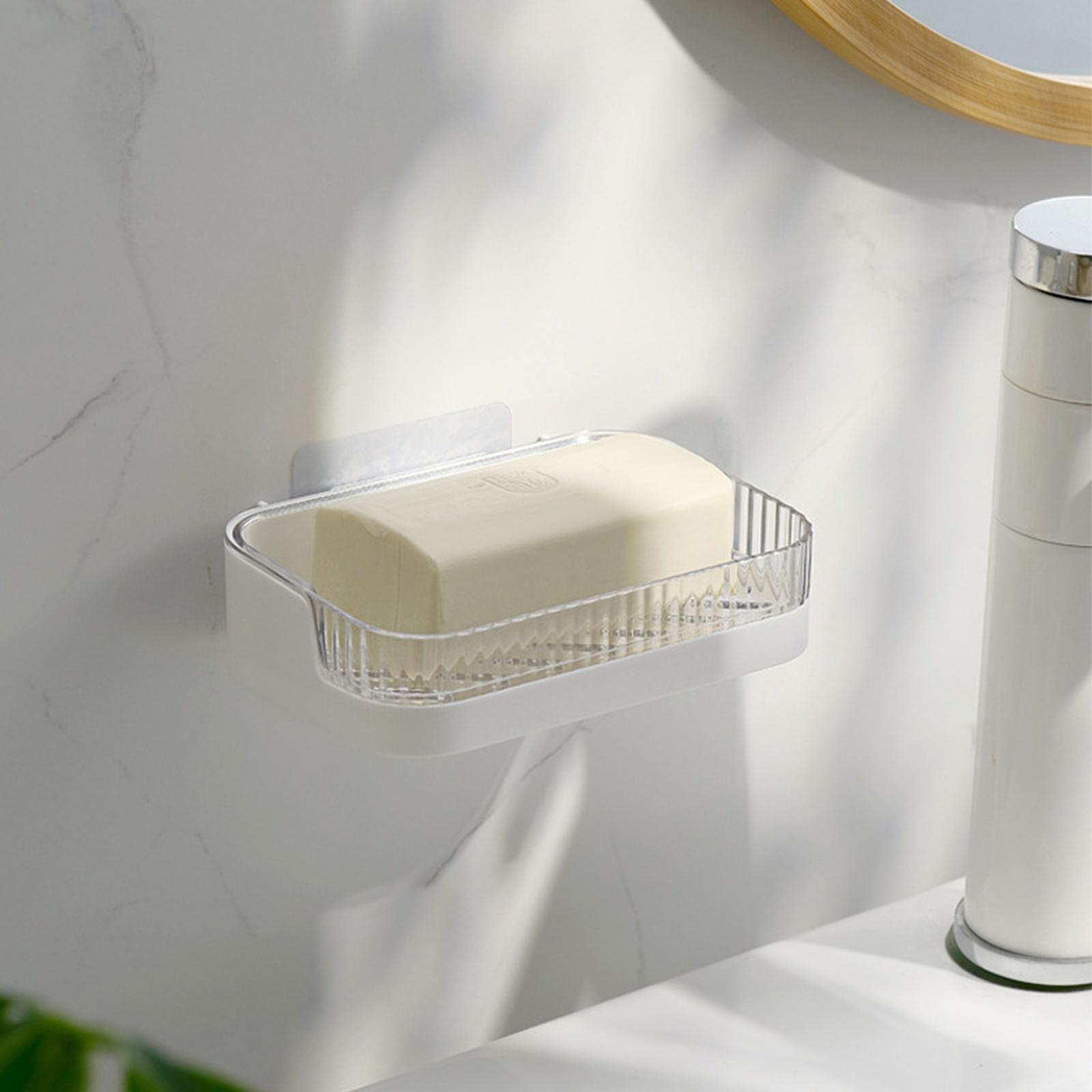 Punch-Free Wall Mounted Soap Box, Household Hollow Draining Soap Holder, Bathroom Countertop Storage Rack one size білий
Punch-Free Wall Mounted Soap Box, Household Hollow Draining Soap Holder, Bathroom Countertop Storage Rack one size білий