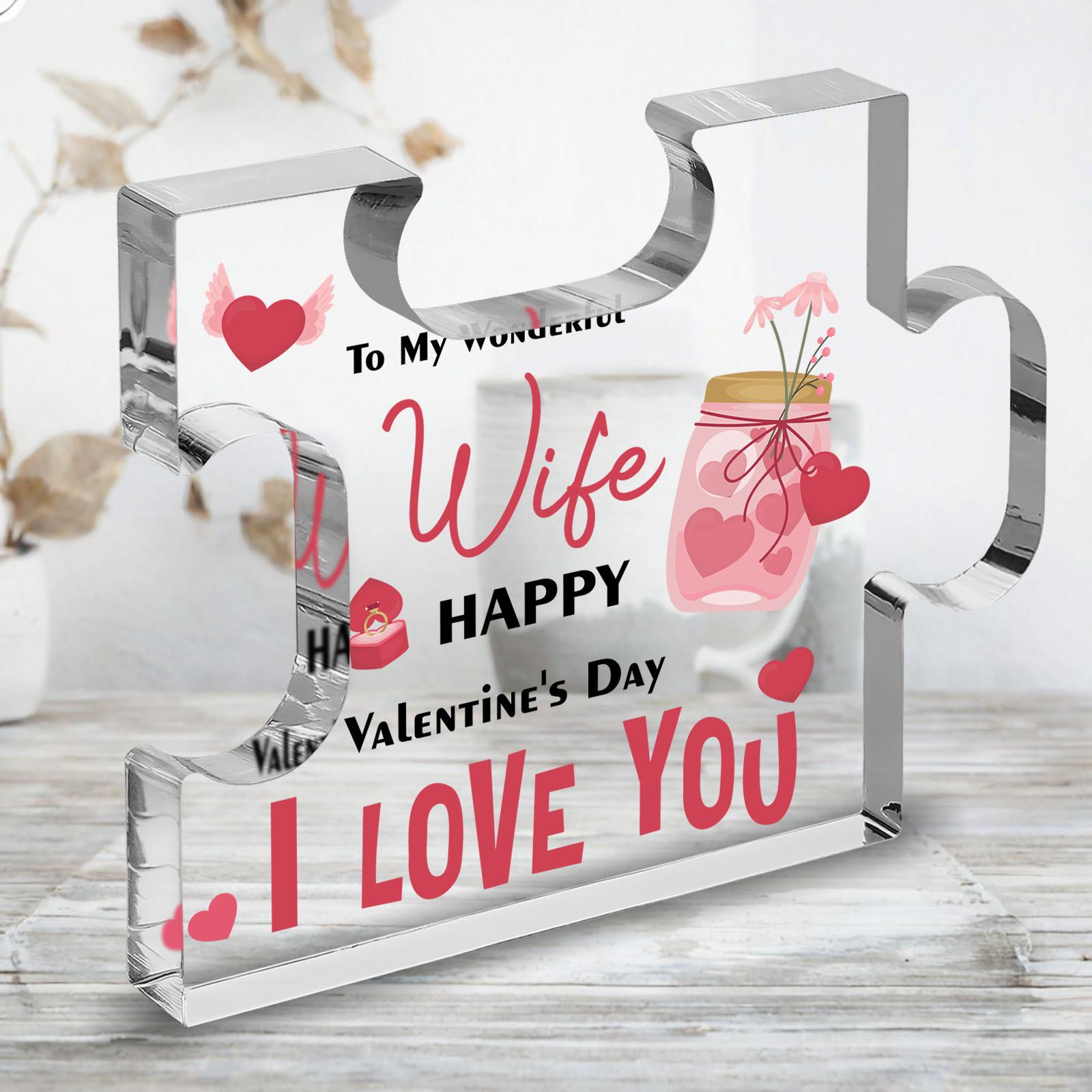 Romantic Desk Sign for Wife - Perfect Valentine s Day Gift, Decorative Keepsake, Unique Love Token, Nurseries, Home Desk Living Room Acrylic Decorati 8.5*7cm
Romantic Desk Sign for Wife - Perfect Valentine s Day Gift, Decorative Keepsake, Unique Love Token, Nurseries, Home Desk Living Room Acrylic Decorati 8.5*7cm