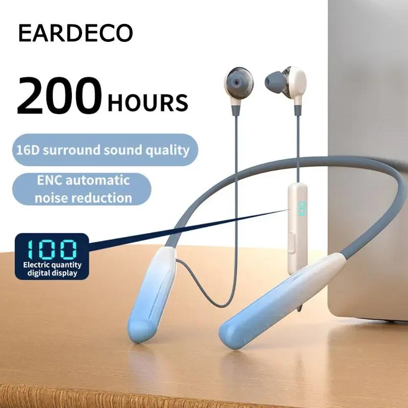 EARDECO 200 часов воспроизведения, беспроводные наушники, стерео Bluetooth-наушники, басовый звук, спортивные наушники, Bluetooth-гарнитура с микрофоном
EARDECO 200 часов воспроизведения, беспроводные наушники, стерео Bluetooth-наушники, басовый звук, спортивные наушники, Bluetooth-гарнитура с микрофоном