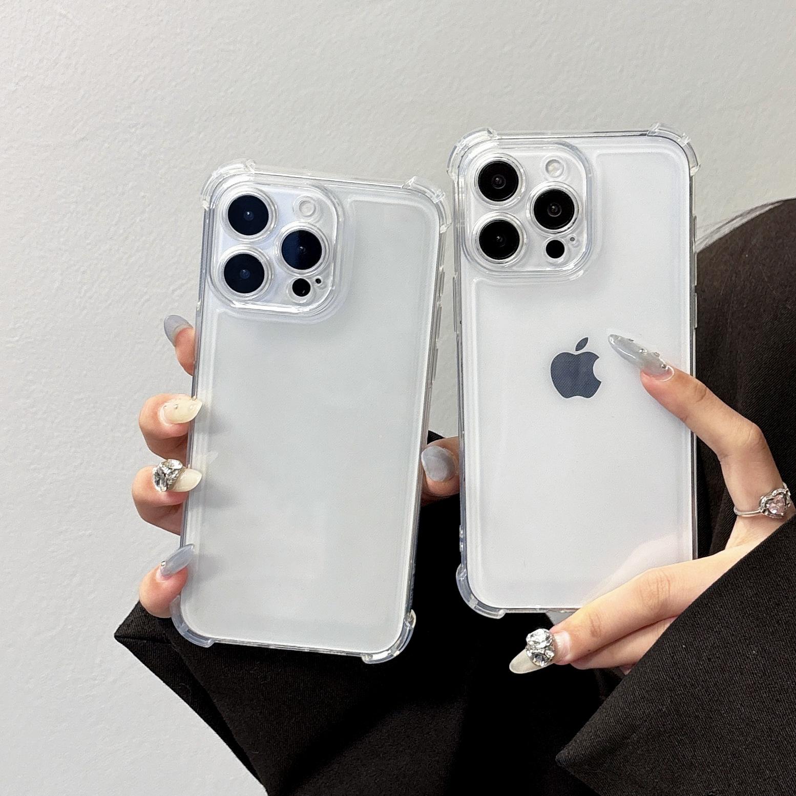 High-end IPhone 16 Four-corner Airbag Anti-fall Case Suitable for Apple 15 Promax Transparent Sperm Hole iPhone16
High-end IPhone 16 Four-corner Airbag Anti-fall Case Suitable for Apple 15 Promax Transparent Sperm Hole iPhone16