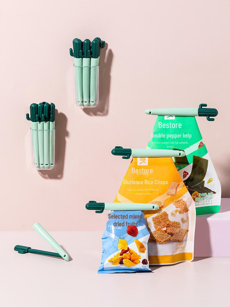 Милые зажимы для закусок Misuo Cactus Snack Seal Clips - Креативные запайщики пластиковых пакетов для дома
Милые зажимы для закусок Misuo Cactus Snack Seal Clips - Креативные запайщики пластиковых пакетов для дома