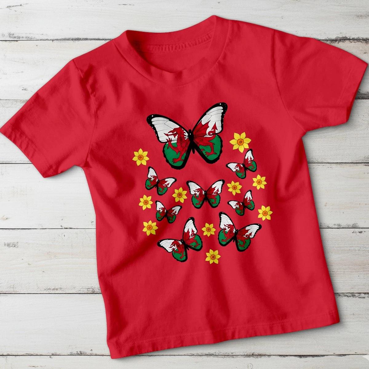 Welsh Flag Butterflies Wales Culture Travel Kids T-Shirt National Symbols 3XL
Welsh Flag Butterflies Wales Culture Travel Kids T-Shirt National Symbols 3XL