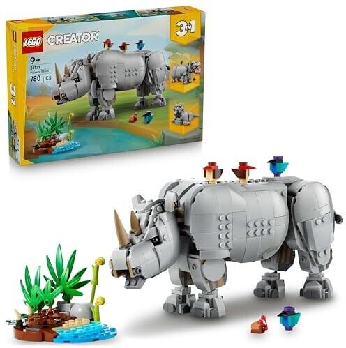 LEGO конструктор Creator 3-в-1 – рация Majestic Rhino (31171)
LEGO конструктор Creator 3-в-1 – рация Majestic Rhino (31171)