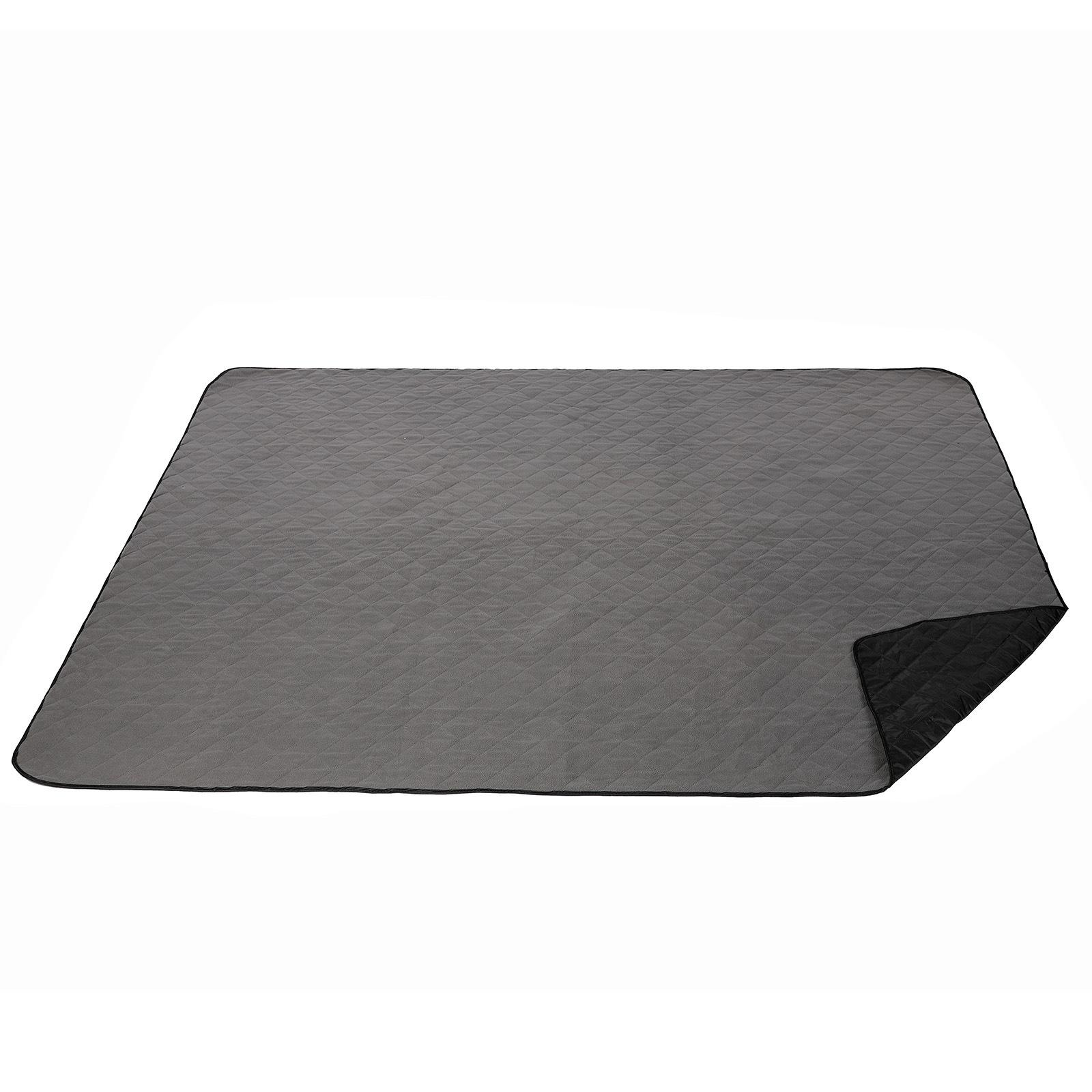 Camping Blanket Water resistant Quilted Fleece Stadium Blanket for Outdoor Camping Picnic Park чёрный
Camping Blanket Water resistant Quilted Fleece Stadium Blanket for Outdoor Camping Picnic Park чёрный