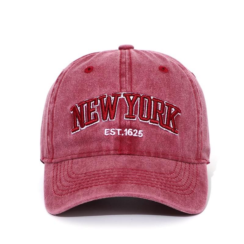New York Washed Cotton Baseball Cap Hats For Women Men Retro Letter Embroidery Snapback Hats Sun Visor Hip Hop Dad Hat Casquette 55-60cm красный
New York Washed Cotton Baseball Cap Hats For Women Men Retro Letter Embroidery Snapback Hats Sun Visor Hip Hop Dad Hat Casquette 55-60cm красный