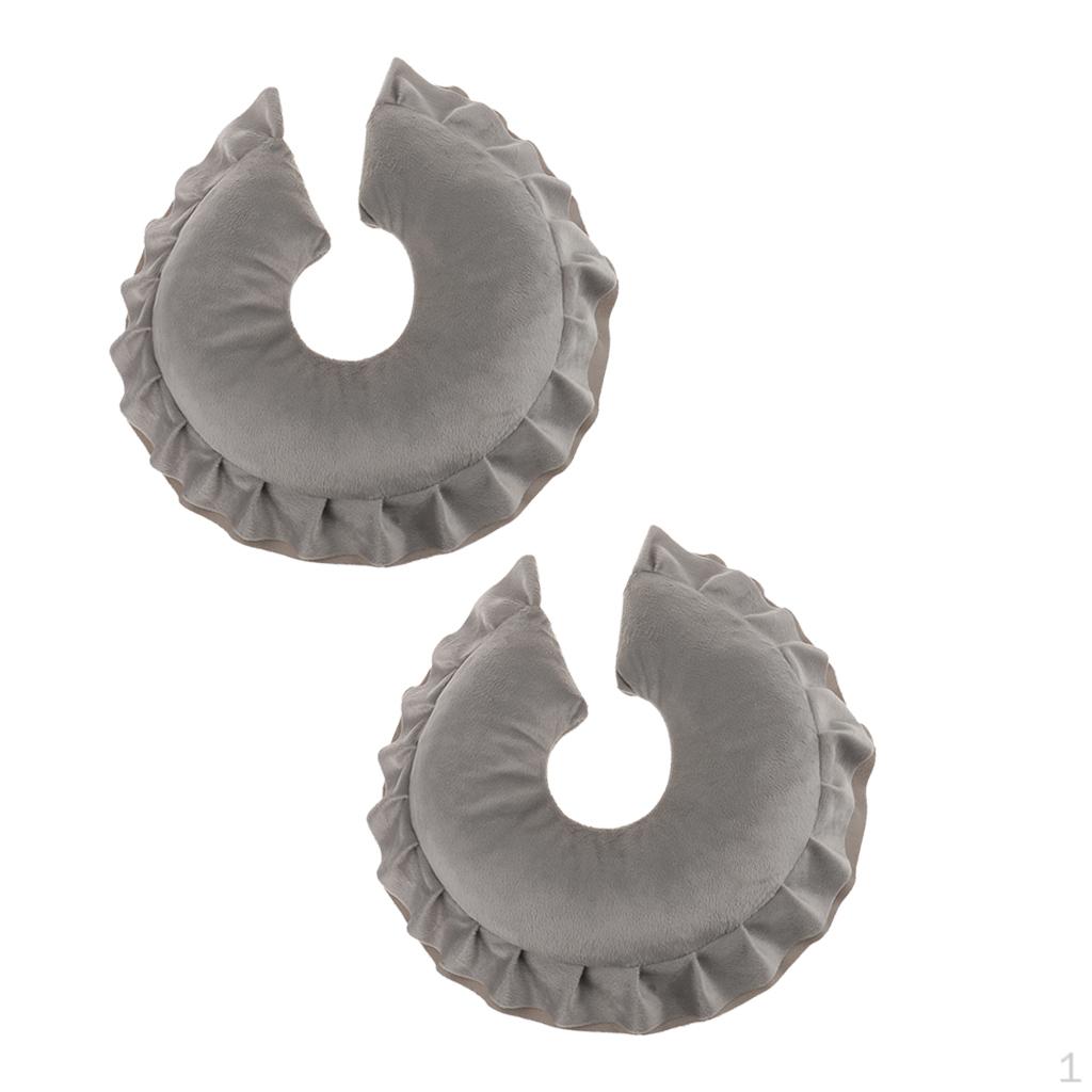 2pcs Salon Massage Table Cradle Head Pillow Neck U Cushion Gray
2pcs Salon Massage Table Cradle Head Pillow Neck U Cushion Gray
