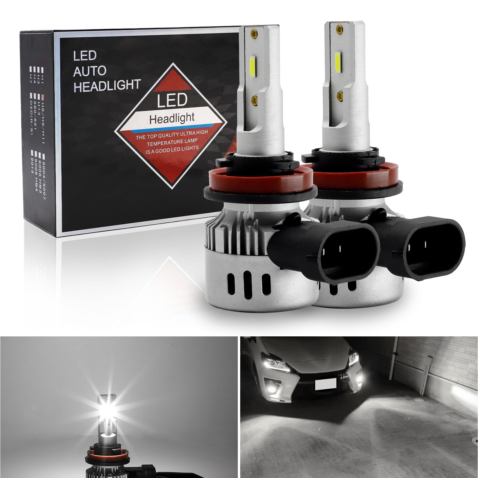Catland H11 LED Fog Lamp, White, H8, H9, H16, Fog Bulb, Car Headlight, 6000K, H8 H9 H11 H16 (JP) белый
Catland H11 LED Fog Lamp, White, H8, H9, H16, Fog Bulb, Car Headlight, 6000K, H8 H9 H11 H16 (JP) белый
