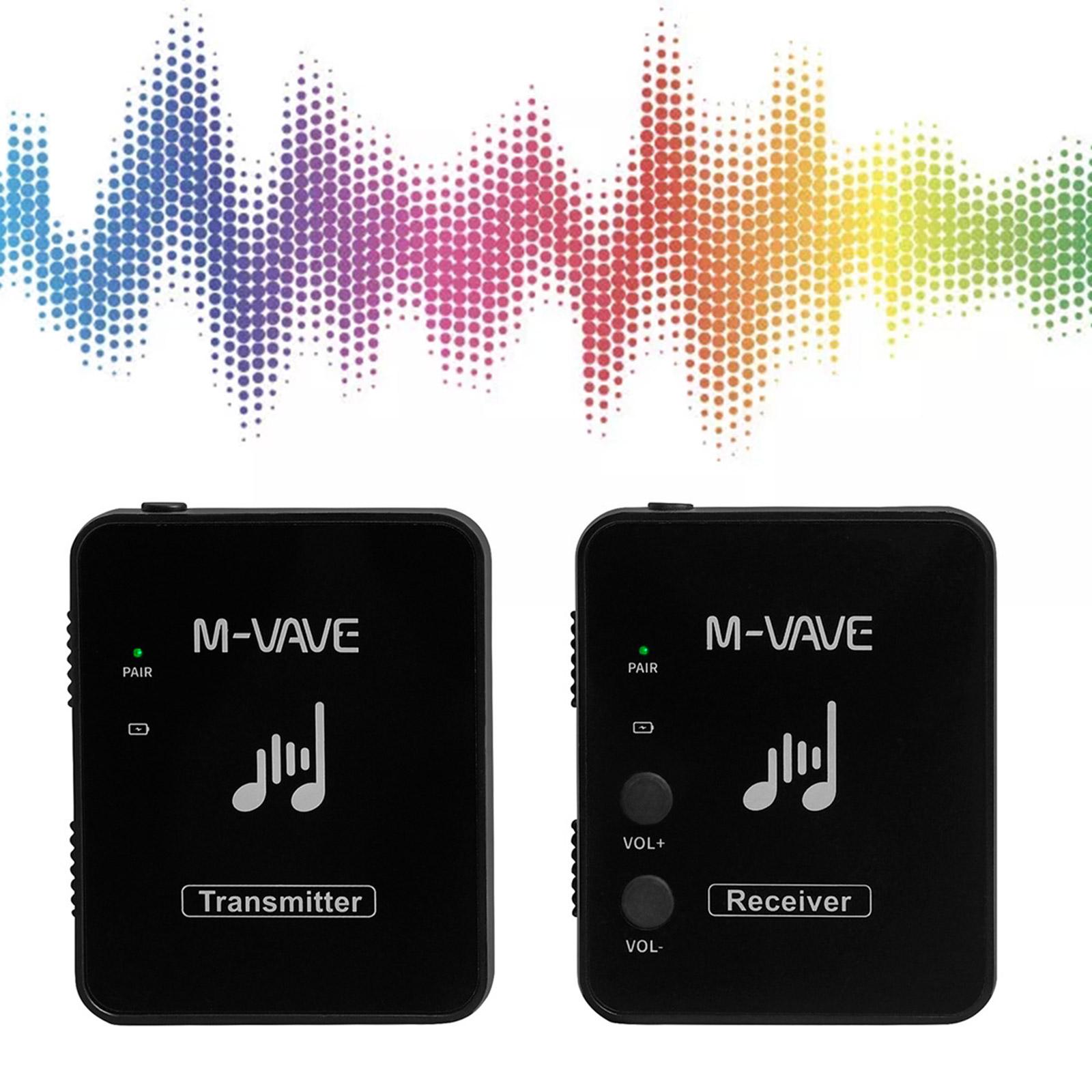 M-VAVE WP-10 2.4G Бездротовий Вушний Монітор - Цифрова Передача Без Втрат, Перемикач Моно/Стерео, Зарядка USB
M-VAVE WP-10 2.4G Бездротовий Вушний Монітор - Цифрова Передача Без Втрат, Перемикач Моно/Стерео, Зарядка USB