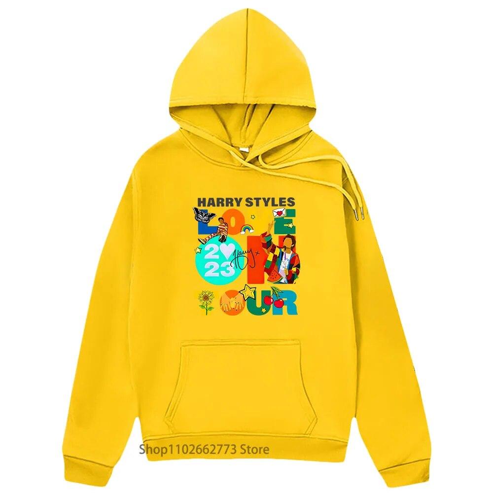 Винтажные толстовки Harrys Haus Love O Tour, концертная толстовка Kpop, музыкальные топы, женская одежда Y2k Sudadera High Street, уличная одежда унисекс 4XL
Винтажные толстовки Harrys Haus Love O Tour, концертная толстовка Kpop, музыкальные топы, женская одежда Y2k Sudadera High Street, уличная одежда унисекс 4XL