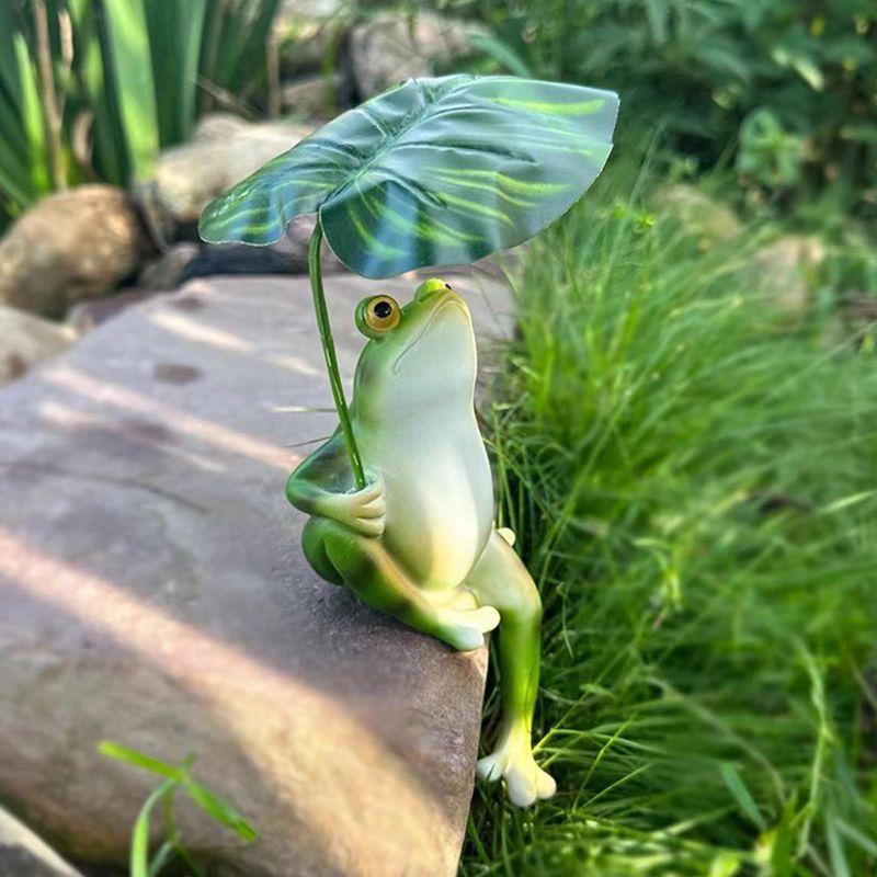 Leaves to cool off simulated frog ornaments fish pond fish tank micro landscape layout home balcony crafts
Leaves to cool off simulated frog ornaments fish pond fish tank micro landscape layout home balcony crafts