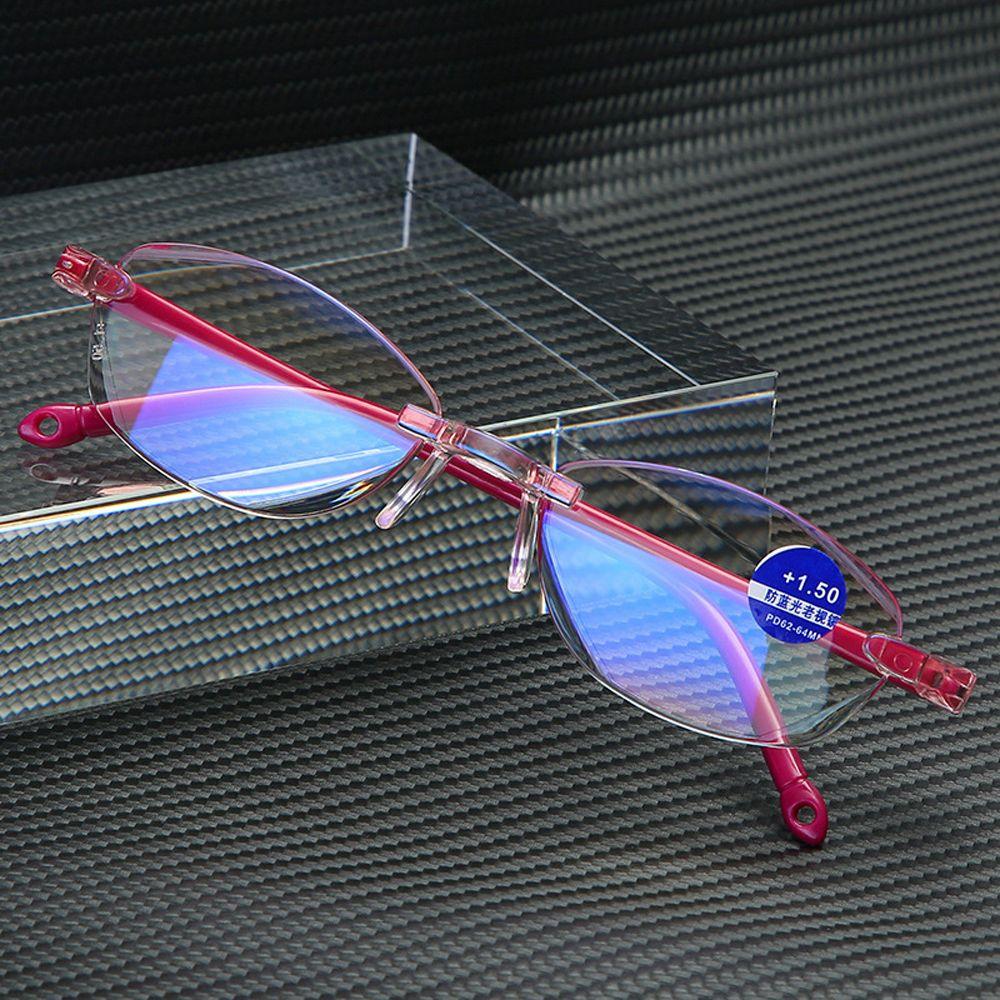 Anti Blue Light Reading Glasses Computer Eyeglasses Rimless Presbyopia Eyeglasses Hyperopia Eyewear purple-350
Anti Blue Light Reading Glasses Computer Eyeglasses Rimless Presbyopia Eyeglasses Hyperopia Eyewear purple-350