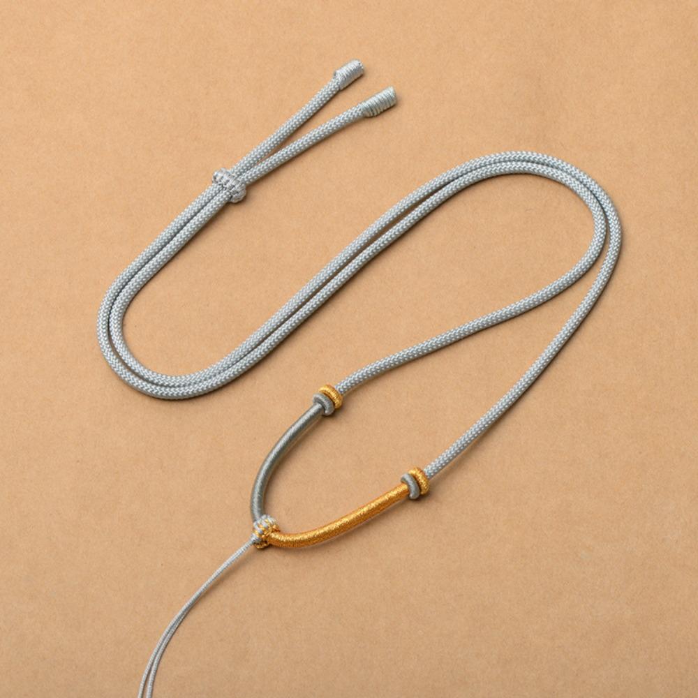 Двухцветное ожерелье ручной работы, веревочное ожерелье, подвесной ремешок, регулируемый для мужчин и женщин Adjustable
Двухцветное ожерелье ручной работы, веревочное ожерелье, подвесной ремешок, регулируемый для мужчин и женщин Adjustable