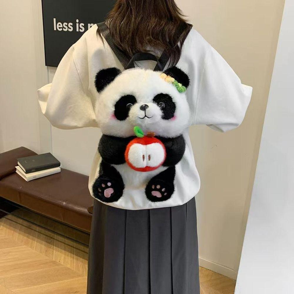 Collection Panda Shaped Design Backpack Animal Doll Plush Schoolbag Adorkable Holiday Gift Style A
Collection Panda Shaped Design Backpack Animal Doll Plush Schoolbag Adorkable Holiday Gift Style A