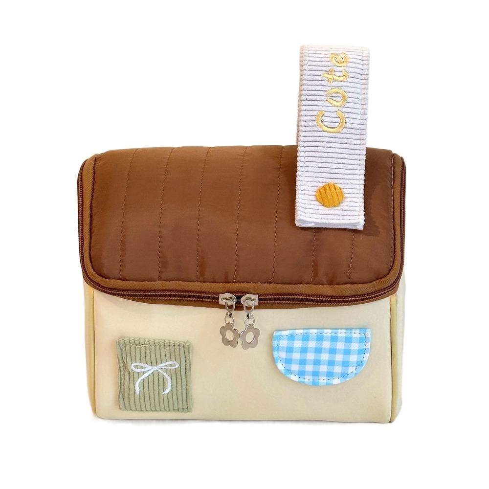 Large Capacity Small House Makeup Bag Portable Cosmetics Storage Bag Travel Makeup Handbag Women кофейный
Large Capacity Small House Makeup Bag Portable Cosmetics Storage Bag Travel Makeup Handbag Women кофейный