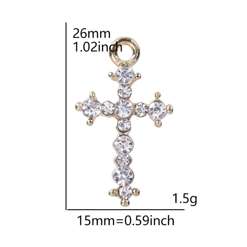 5pcs Rhinestone Cross Pendant Charms For Jewelry Making Supplies DIY Necklace Christ Accessories Crystal Charm Handmade Material
5pcs Rhinestone Cross Pendant Charms For Jewelry Making Supplies DIY Necklace Christ Accessories Crystal Charm Handmade Material