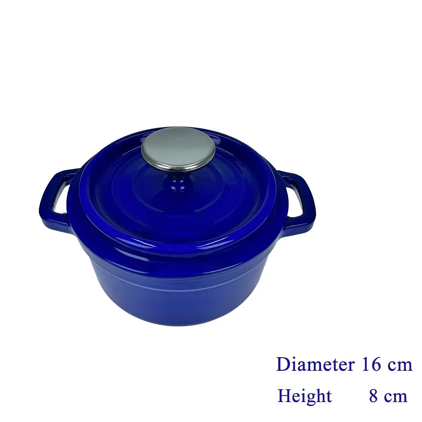 Кастрюля из чугуна премиум-класса с зеленой эмалью, чугунная кастрюля с двумя ушками, без покрытия, с антипригарным покрытием, многоцелевая бытовая сковорода Wok королевский синий
Кастрюля из чугуна премиум-класса с зеленой эмалью, чугунная кастрюля с двумя ушками, без покрытия, с антипригарным покрытием, многоцелевая бытовая сковорода Wok королевский синий