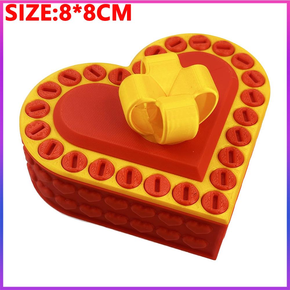 3D New Printed Gift Box Love Annoying Gift Box With Screws Funny Prank Screw Box Vibrant Multi-Colored Exquisite Sundries Storage Container Other
3D New Printed Gift Box Love Annoying Gift Box With Screws Funny Prank Screw Box Vibrant Multi-Colored Exquisite Sundries Storage Container Other
