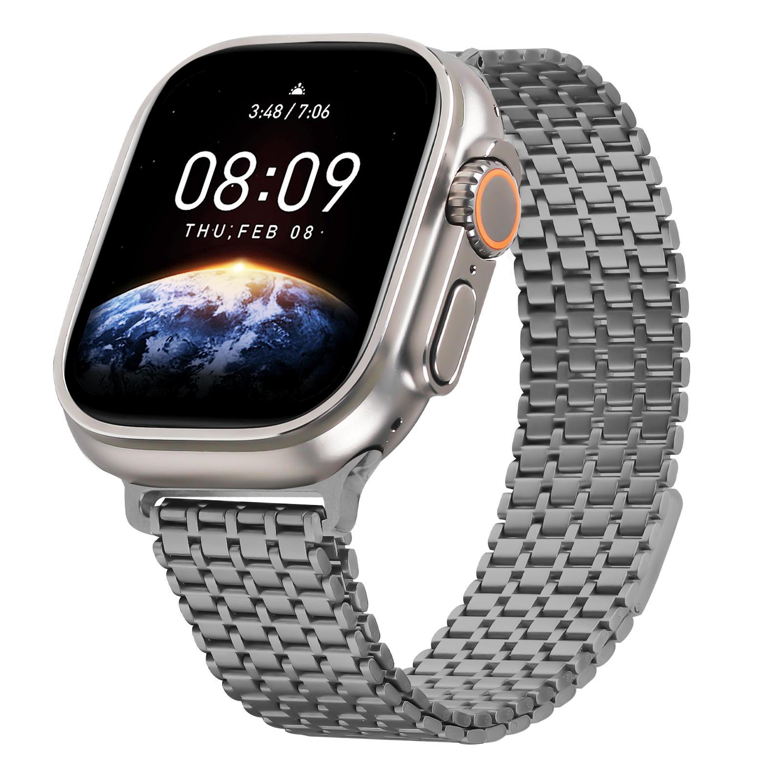 Watch Strap For Apple Watch Series 10 9 8 7 SE 6 5 4 3 2 1 42mm 41mm 40mm 38mm Bands Stainless Steel Magnetic Clasp Watchband Black
Watch Strap For Apple Watch Series 10 9 8 7 SE 6 5 4 3 2 1 42mm 41mm 40mm 38mm Bands Stainless Steel Magnetic Clasp Watchband Black