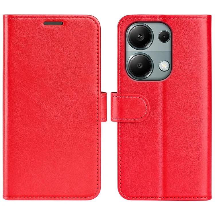 For Xiaomi Redmi Note 13 Pro 4G / Poco M6 Pro 4G Leather Flip Phone Case Crazy Horse Texture
For Xiaomi Redmi Note 13 Pro 4G / Poco M6 Pro 4G Leather Flip Phone Case Crazy Horse Texture