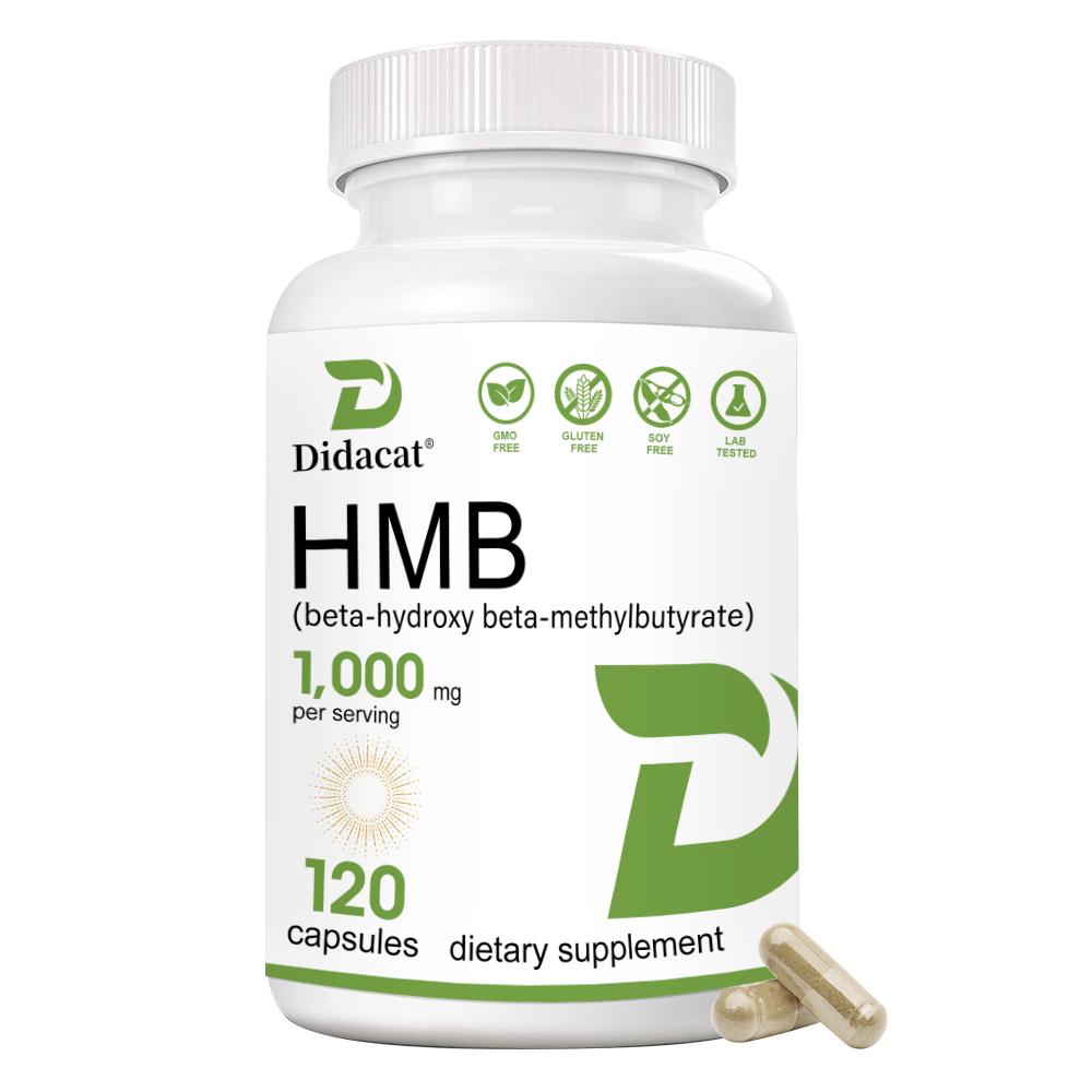 HMB 1000 Mg Per Serving Dietary Supplement, 120 Vegetarian Capsules Per Bottle 120 Capsules
HMB 1000 Mg Per Serving Dietary Supplement, 120 Vegetarian Capsules Per Bottle 120 Capsules